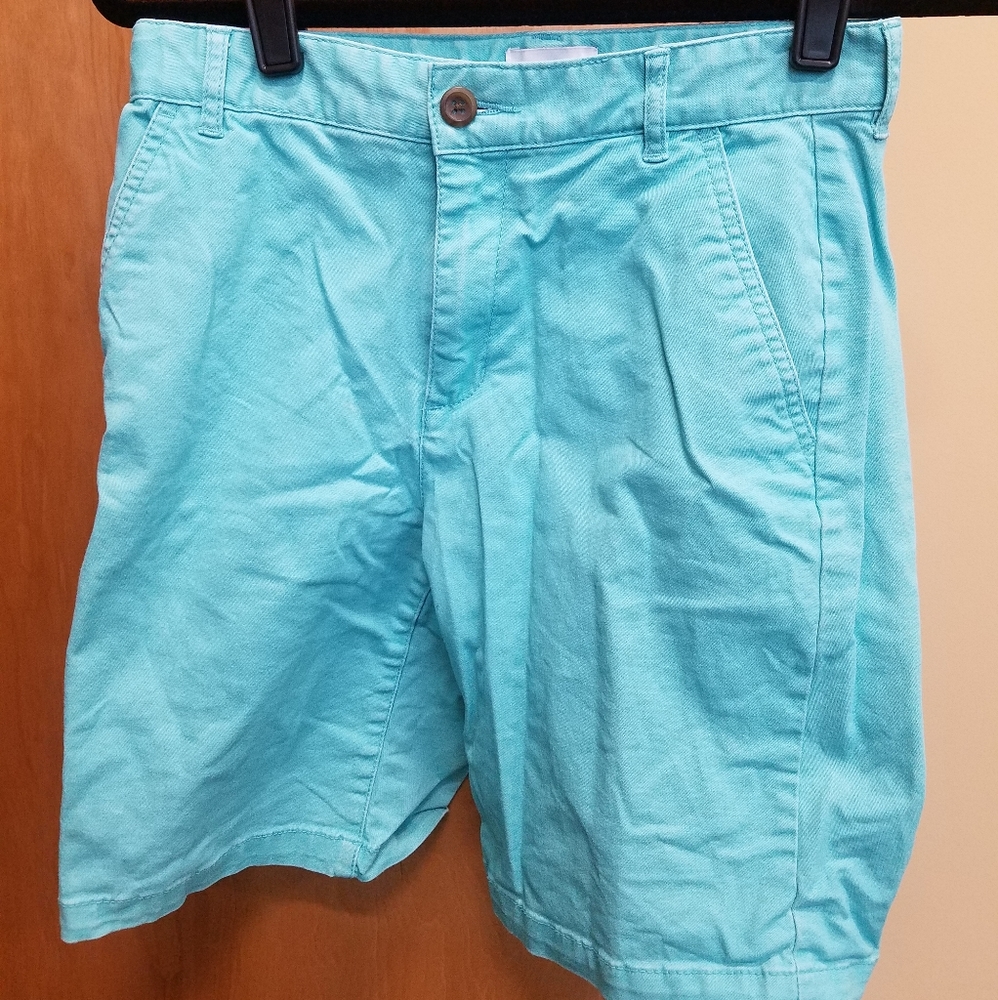 Boys Old Navy Shorts Size 14, Color Teal, EUC